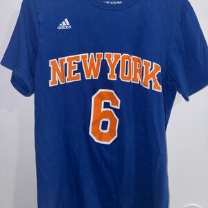 Adidas NBA New York Knicks Jersey Tee Shirt